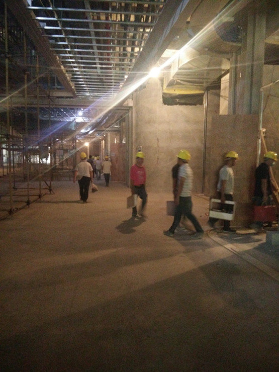 工完場清，整潔有序