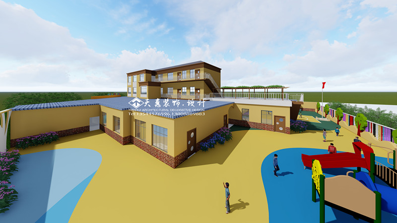 馬家龍幼兒園裝飾設計